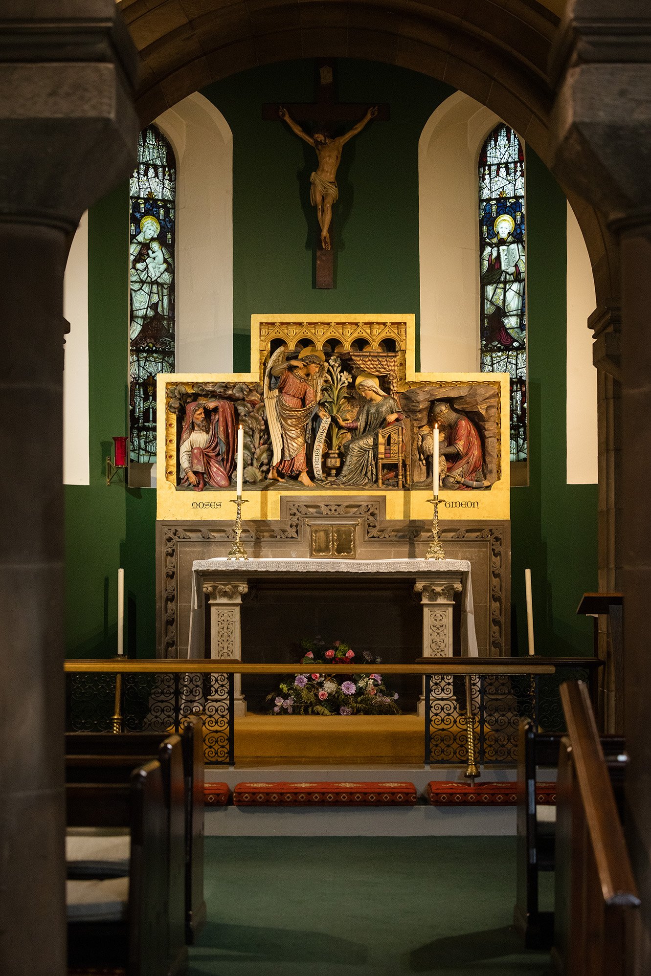 dossal william burgess lady chapel